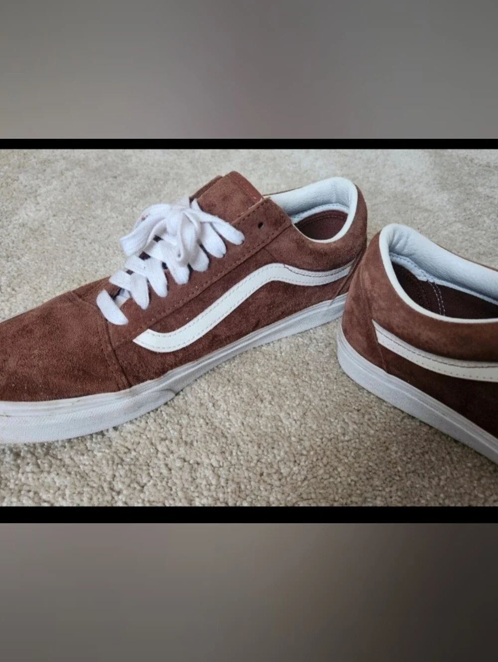 Mens Vans Brown Suede Old Skool Sz 10